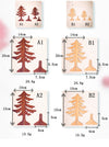 Wooden Tabletop Christmas Tree Decoration – image 5