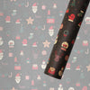 Retro Christmas Kraft Gift Wrap