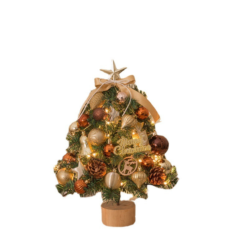 Mini Tabletop Christmas Tree Decoration Set – image 3
