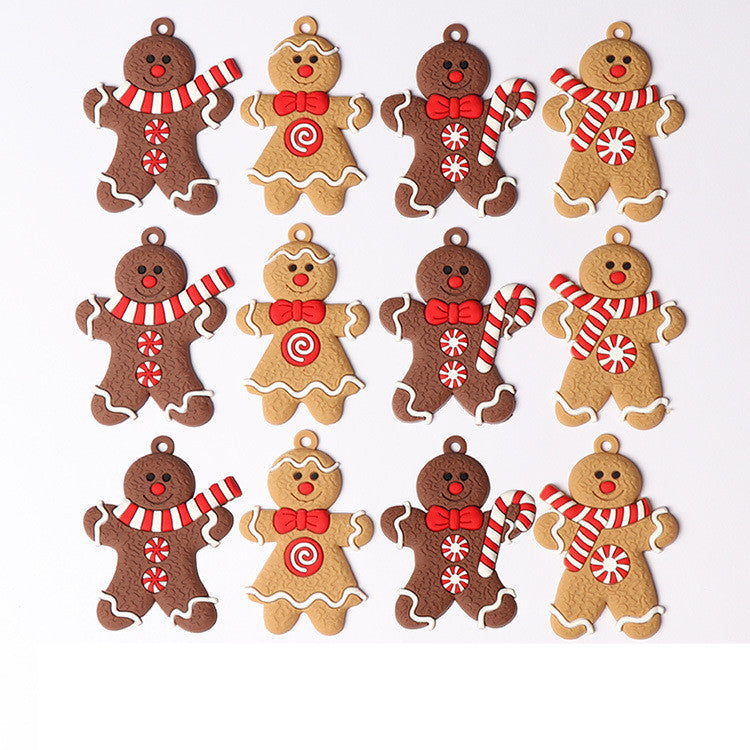Gingerbread Christmas Ornament Set