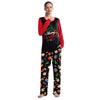 Couples' Green Raglan & Plaid Christmas Pyjamas – image 8