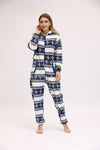 Women's Christmas Reindeer & Snowflake Onesie – image 5