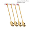 Reindeer Antler Christmas Coffee Spoons – Ornament Style – image 4