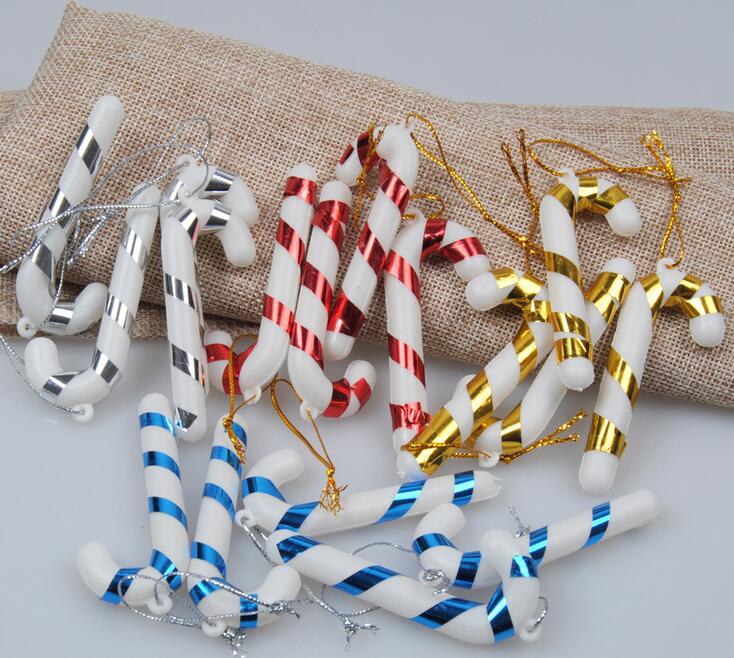 Mini Candy Cane Christmas Pendant, 7 cm