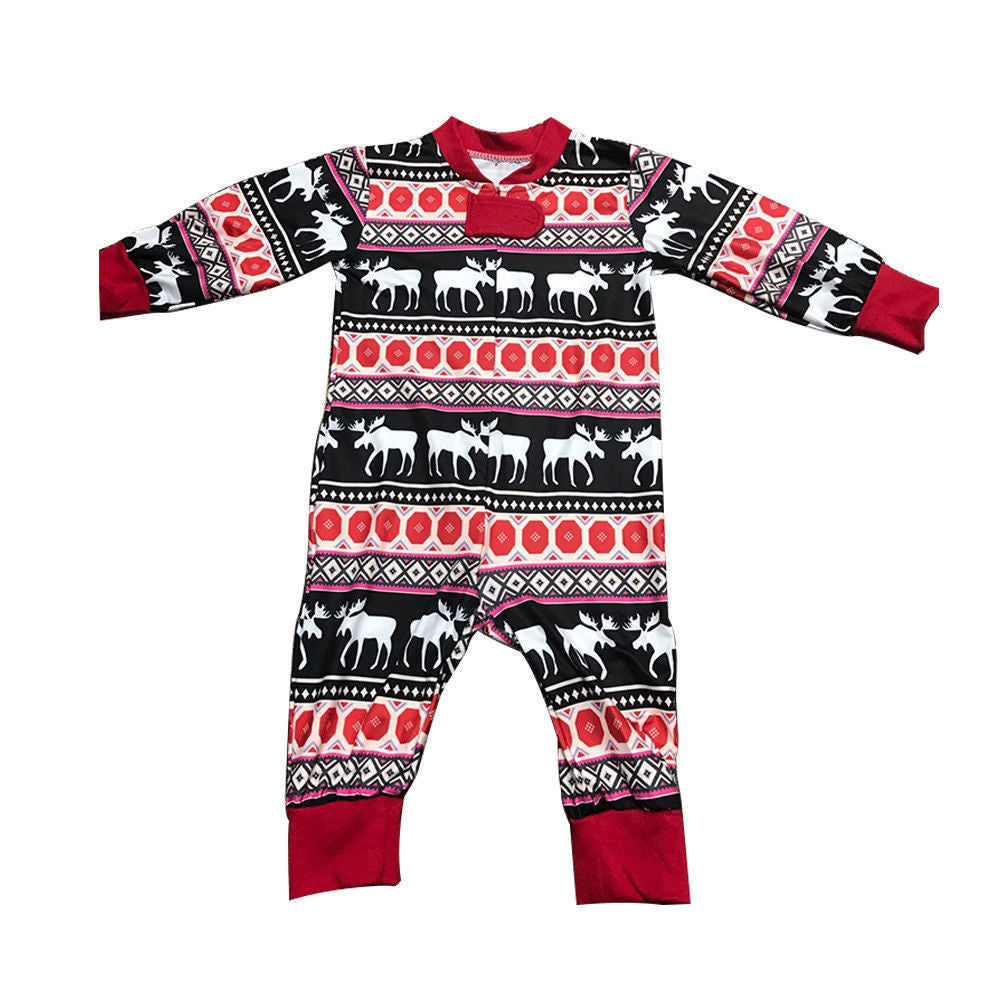 Family Red Moose Raglan & Fair Isle Pyjamas – image 4