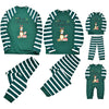 Family Green Stripe Christmas Pyjamas – image 4