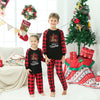 Family Black Merry Christmas Script & Plaid Pyjamas – image 4