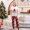 Family White Christmas Tree Tee & Snowflake Pyjamas – image 5