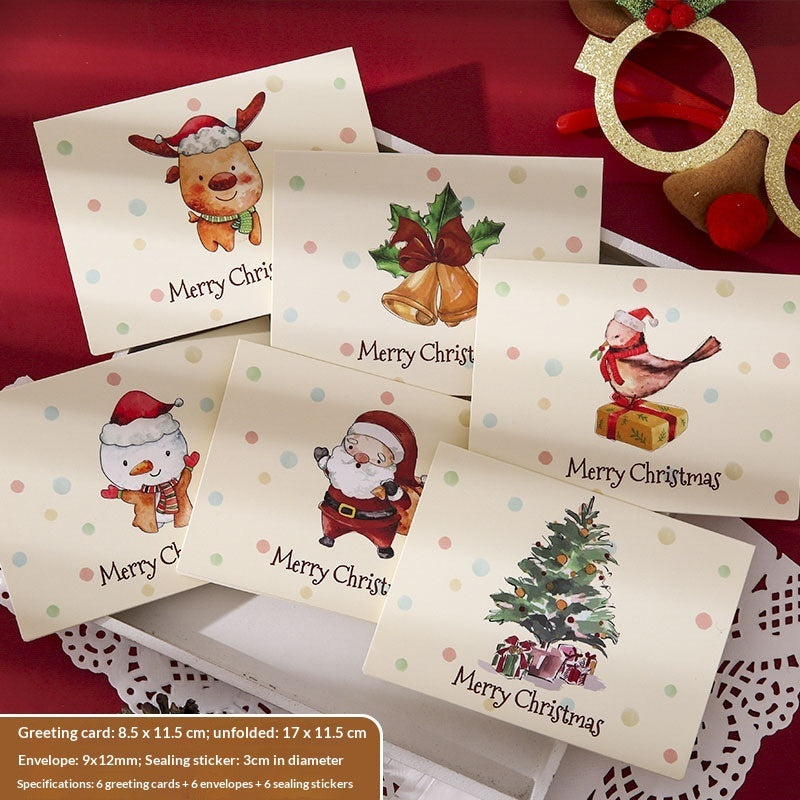 Christmas Greeting Cards, Pack of 6 – image 4