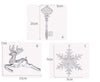 Acrylic Winter Hanging Ornaments – image 5
