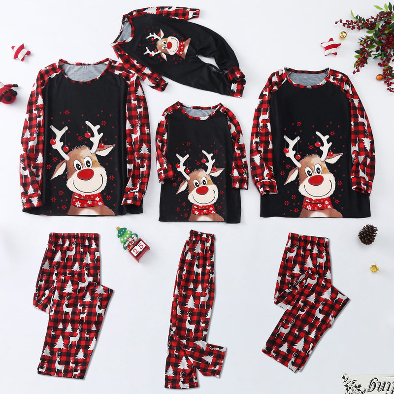 Family Rudolph Reindeer & Red Plaid Pyjamas