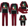 Family Santa & Tree Black Raglan Plaid Pyjamas – image 6