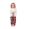 Family Cream Reindeer & Red Plaid Pyjamas – image 2