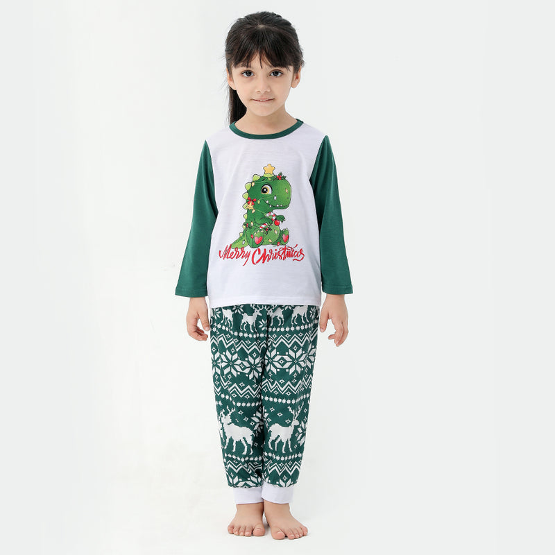 Family Dinosaur Merry Christmas Pyjamas
