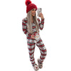 Women's Red & White Check Christmas Pyjamas – image 5