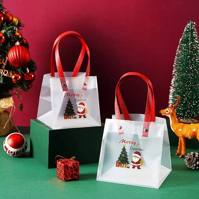 Christmas Gift Tote Bags, Pack of 10