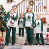 Family Merry Christmas Tree Raglan & Green Plaid Pyjamas