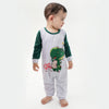 Family Green Stripe Christmas Pyjamas – image 11