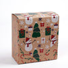 Christmas Kraft Gift Wrap Roll – image 3