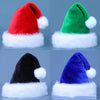 Plush Santa Hat – Adult & Child Sizes