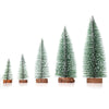 White Mini Christmas Pine Tree – image 5