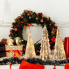 Glass Christmas Tree Top LED Light