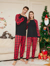 Family Black Raglan & Red Plaid Christmas Pyjamas – image 5