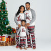 Family Grey Reindeer Raglan Christmas Pyjamas – image 5