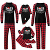 Family Christmas Santa Hat Raglan & Plaid Pyjamas – image 2