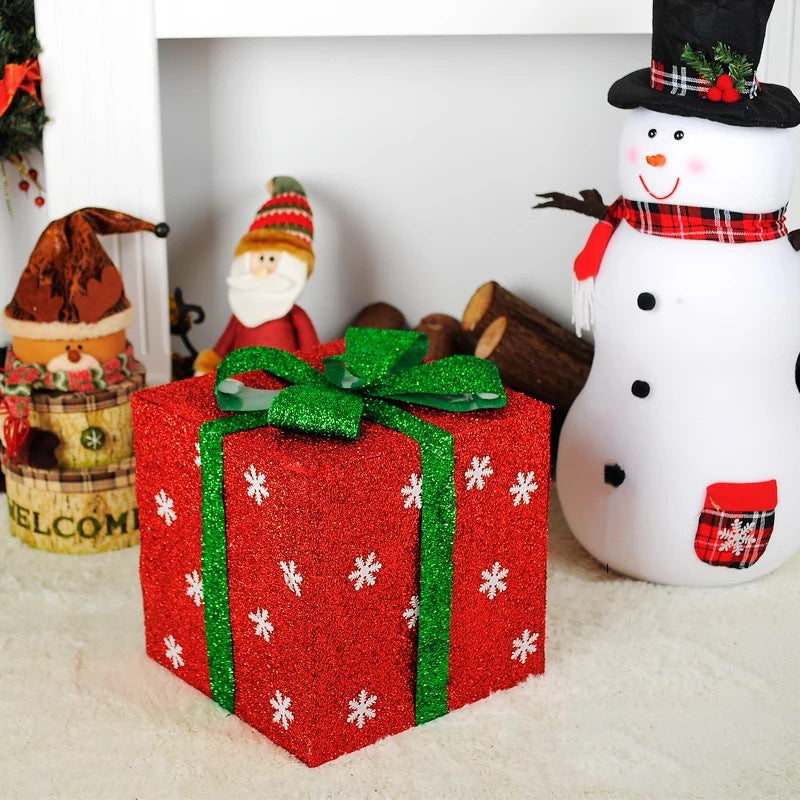 Frosted Christmas Display Gift Box – image 5