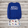Family Blue Merry Christmas & Fairy Lights Pyjamas – image 2