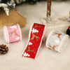 Reindeer & Tree Christmas Ribbon