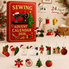 Christmas Acrylic Ornament Advent Set, 24 Pieces