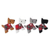 Plaid Dog Christmas Pendant – image 2
