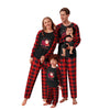 Family Santa Ho Ho Ho Raglan & Plaid Pyjamas – image 3