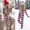 Women's Red & White Check Christmas Pyjamas