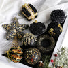 Black & Gold Christmas Ornament