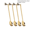 Reindeer Antler Christmas Coffee Spoons – Ornament Style – image 2