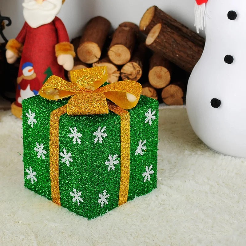 Frosted Christmas Display Gift Box – image 3