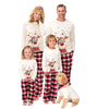 Family Cream Reindeer & Red Plaid Pyjamas