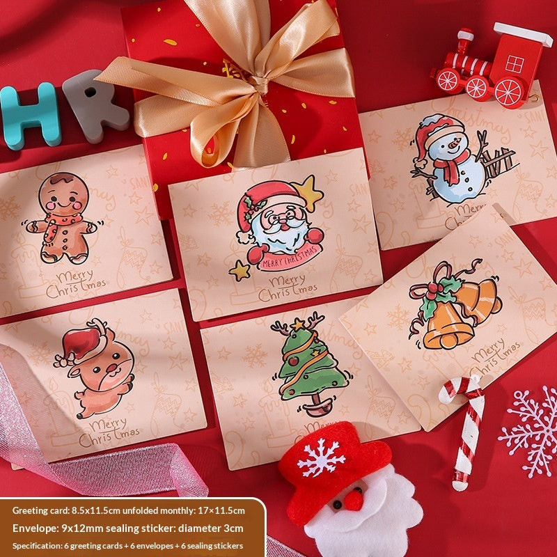 Christmas Greeting Cards, Pack of 6 – image 5