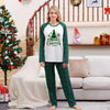 Family Merry Christmas Tree Raglan & Green Plaid Pyjamas – image 3