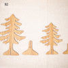 Wooden Tabletop Christmas Tree Decoration – image 4