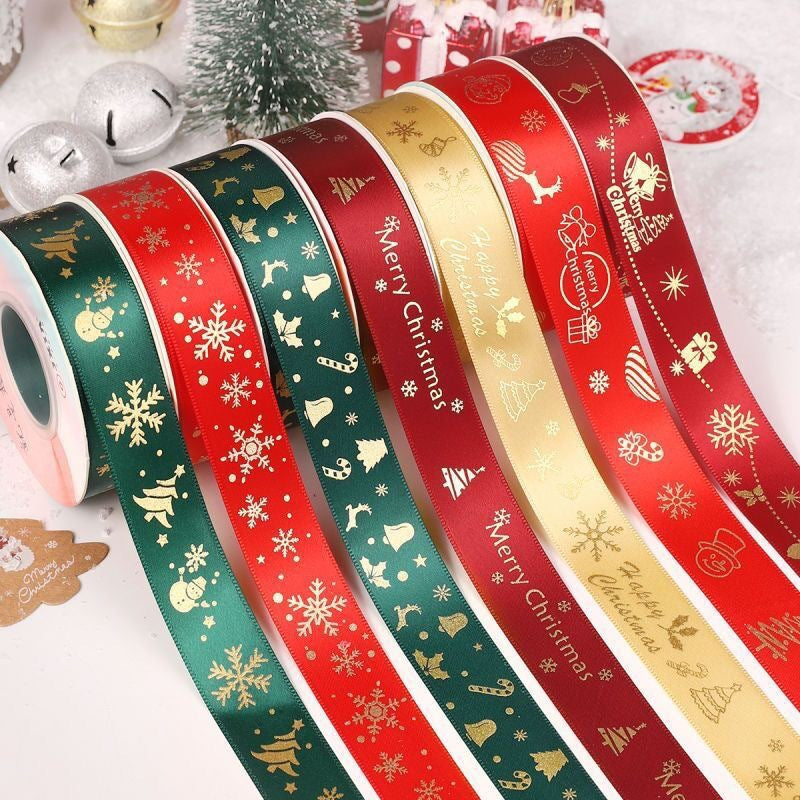 Christmas Gift Ribbon, 25 Yards