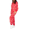 Red Love Heart Hooded Christmas Onesie – image 3