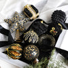 Black & Gold Christmas Ornament – image 2