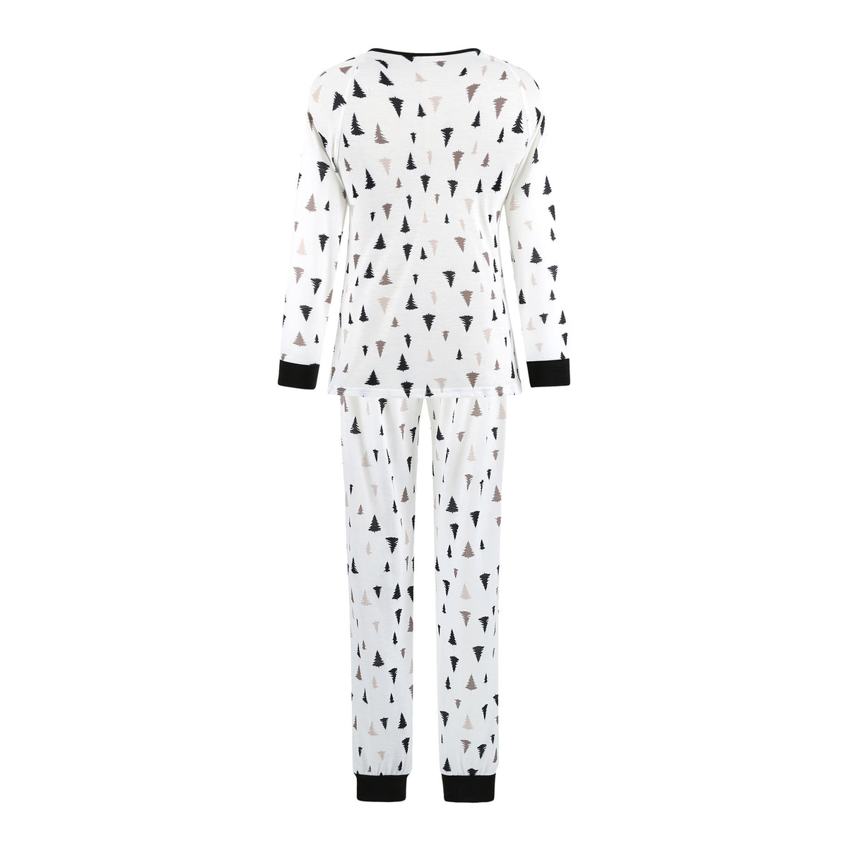 Family White Polka Dot Christmas Pyjamas – image 2
