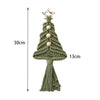 Bohemian Cotton Christmas Tree Wall Hanging – image 5