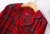 Red Tartan Button-Up Family Christmas Pyjamas – image 3