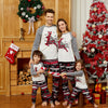 Family Grey Reindeer Raglan Christmas Pyjamas – image 6